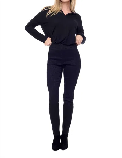 Up Body-shaping Ankle Pant In Navy In Blue