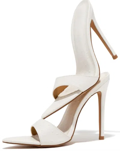 So Me Shoes Women's Saldana Mule In White In White