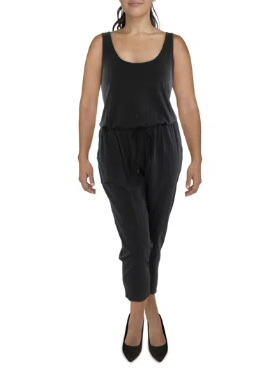 Shop Atm Anthony Thomas Melillo Womens Knit Sleeveless Jumpsuit In Black