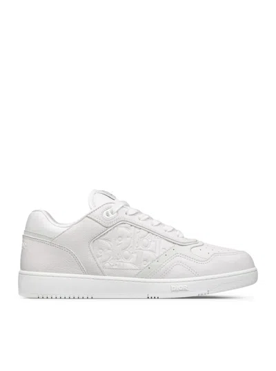 Shop Dior B27 Low Sneaker In White