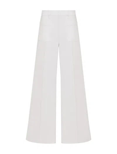 Shop Dior 8 Flared Jeans, D04 In White