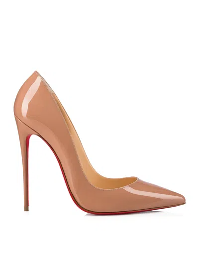 Shop Christian Louboutin So Kate Pumps In Nude & Neutrals