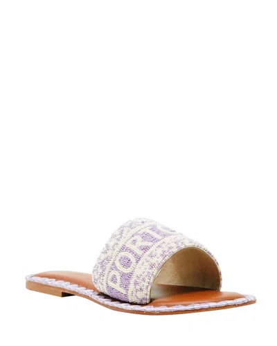Shop De Siena Shoes Slippers In Lilac