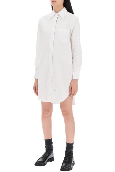 Shop Thom Browne Short Button Down Blouse In White