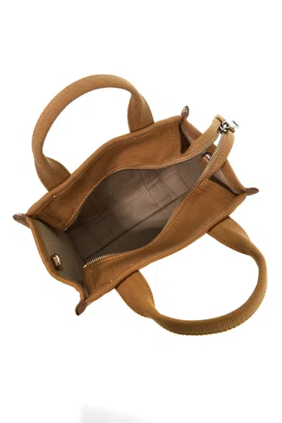 Shop Marc Jacobs The Jacquard Small Tote Bag In 棕色的