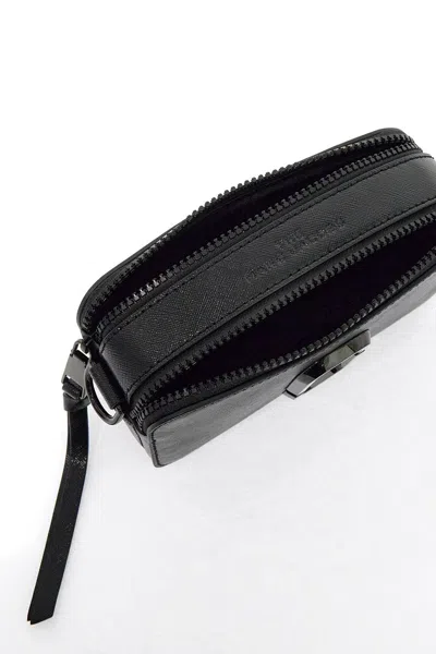 Shop Marc Jacobs The Snapshot Dtm Bag In 黑色的