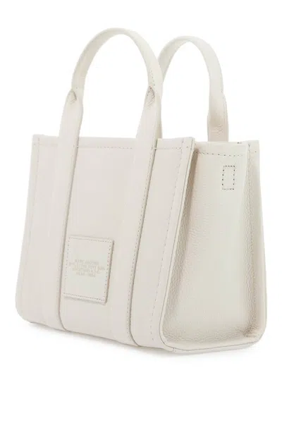 Shop Marc Jacobs The Leather Small Tote Bag In 中性