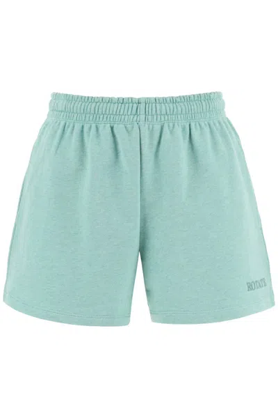 Shop Rotate Birger Christensen Rotate Organic Cotton Sports Shorts For Men In Green