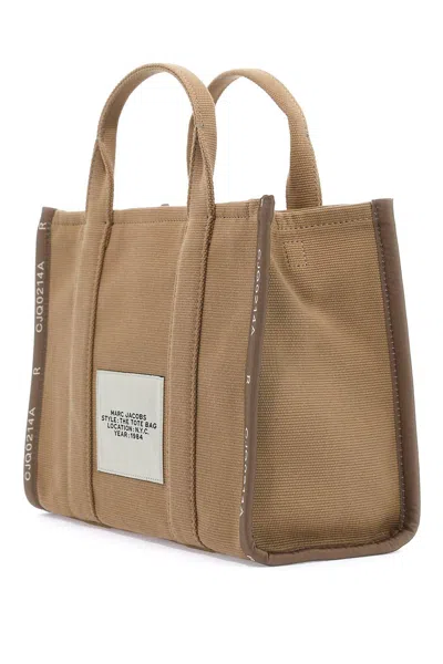 Shop Marc Jacobs The Jacquard Medium Tote Bag In 棕色的