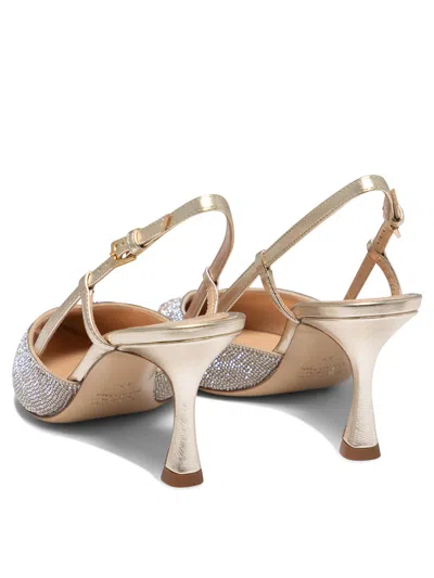 Shop Ninalilou "mya 755" Slingback In Gold