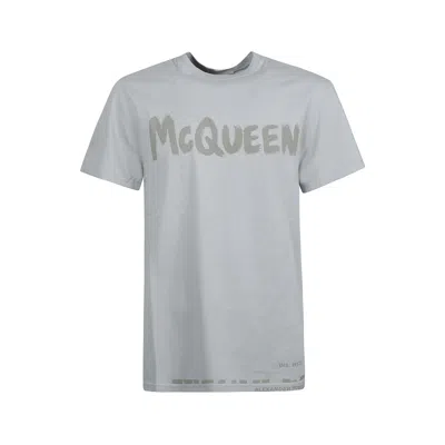 Shop Alexander Mcqueen Logo T Shirt