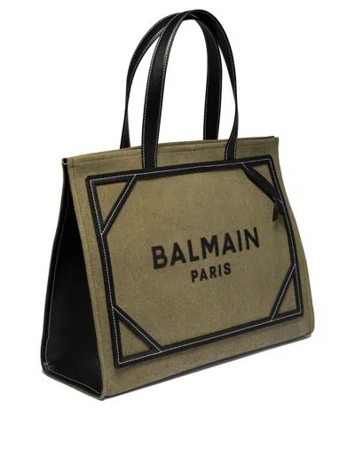 Shop Balmain "b Army" Tote Bag
