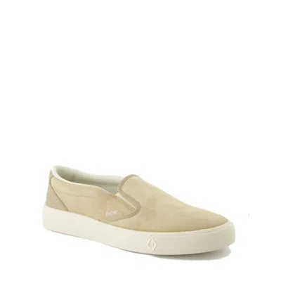 Shop Dior Leather Slip On Sneakers