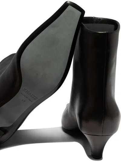 Shop Khaite "arizona" Ankle Boots