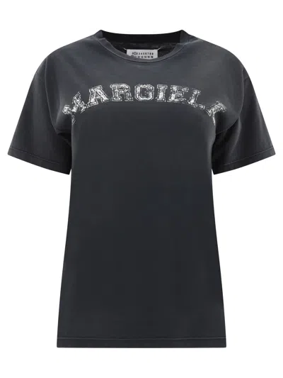 Shop Maison Margiela T Shirt With Logo