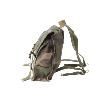 Shop Valentino Garavani  Military Canvas Backpack