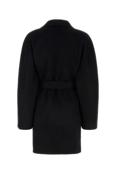 Shop Max Mara Woman Black Cashmere Harold Coat