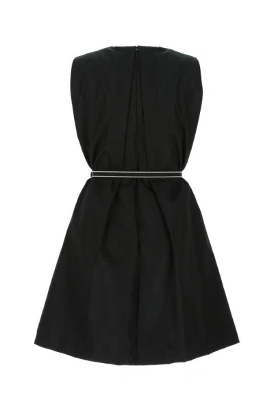 Shop Prada Woman Black Nylon Dress