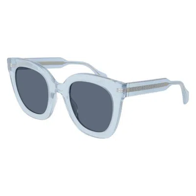 Shop Gucci Sunglasses In Gray