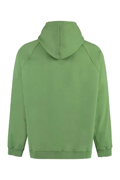 Shop Dsquared2 Herca Cotton Hoodie In Green