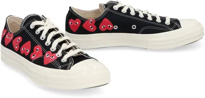 Comme Des Garçons Play Converse X Cdg Sneakers In Black