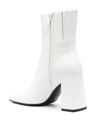 Shop Courrèges Boots In Heritage White