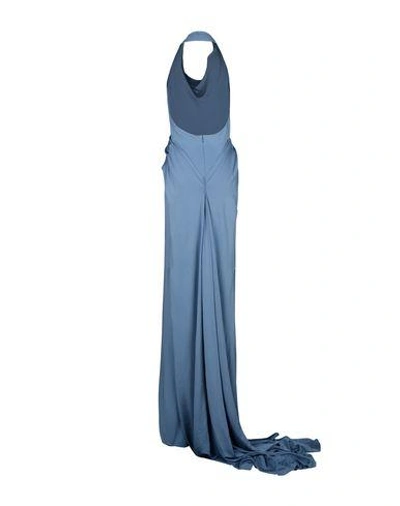 Shop Dsquared2 Long Dresses In Pastel Blue