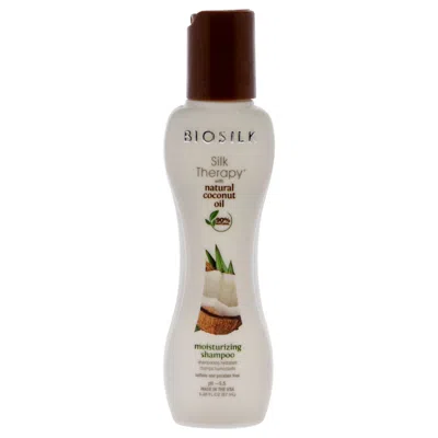 Shop Biosilk Silk Therapy With Natural Coconut Oil Moisturizing Shampoo By  For Unisex - 2.26 oz Shampoo