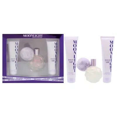 Shop Ariana Grande Moonlight By  For Women - 3 Pc Gift Set 3.4oz Edp Spray, 3.4oz Body Souffle, 3.4oz Show