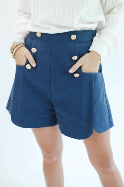 ENTRO THE REAGAN SHORTS IN INDIGO 