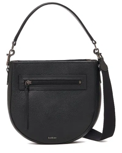 Shop Botkier Beatrice Leather Crossbody In Black