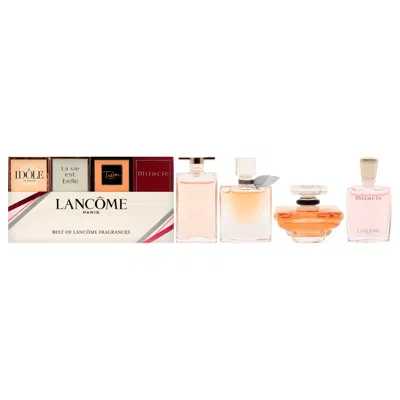Shop Lancôme Best Of Lancome By Lancome For Women - 4 Pc Mini Gift Set 0.16oz Idole Edp Splash, 0.135oz La Vie Es
