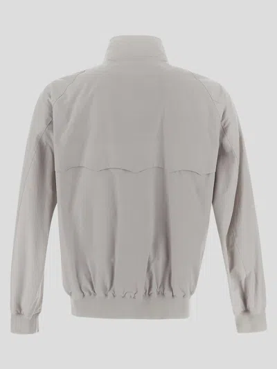 Shop Baracuta Jacket In Grey