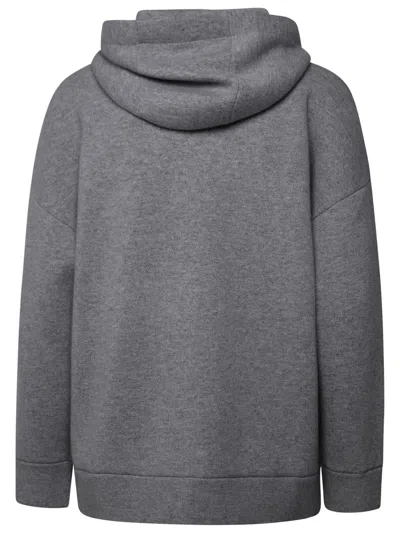 Shop Burberry Cristiana Grey Cashmere Sweater