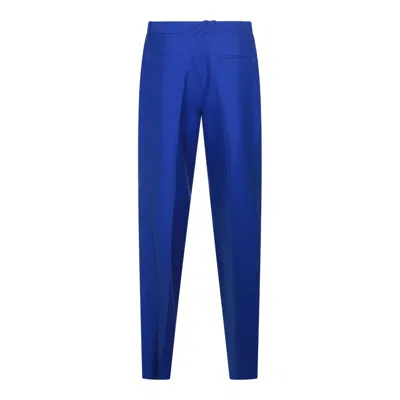 Shop Burberry Trousers In Knight