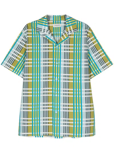 Lanvin Shirts Multicolour In Budgie