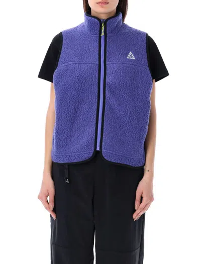Shop Nike Acg 'arctic Wolf' Vest In Persian Violet