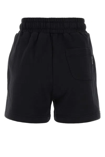 Shop Palm Angels Shorts In Black