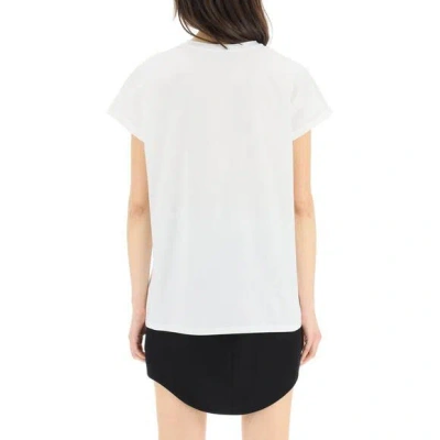 Balmain Women Eco-design T-shirt In White