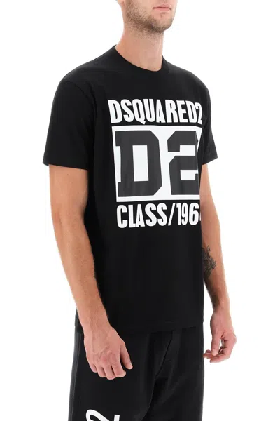 Shop Dsquared2 'd2 Class 1964' Cool Fit T-shirt Men In Black