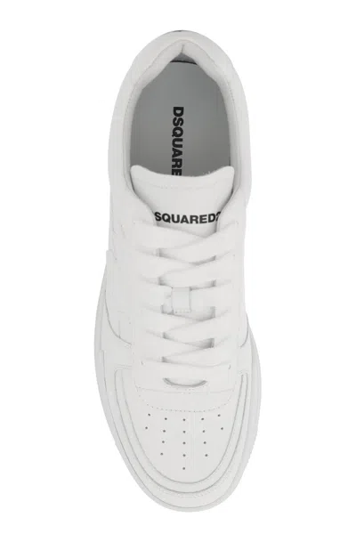 Shop Dsquared2 Canadian Sneakers Men In White