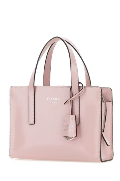 Shop Prada Woman Pastel Pink Leather Re-edition 1995 Handbag