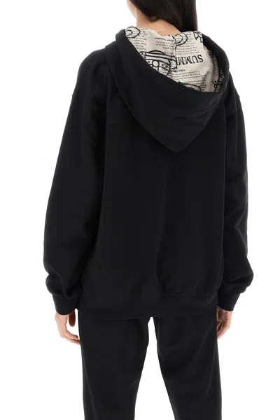 Shop Vivienne Westwood Hooded Sweatshirt Women In Black