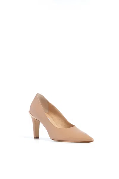 Gabriela Hearst Edwina High Heel Stiletto Pump In Nude Leather In Nude