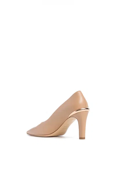 Gabriela Hearst Edwina High Heel Stiletto Pump In Nude Leather In Nude
