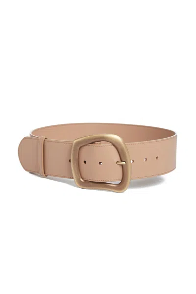Gabriela Hearst Large Simone Belt In Nude Leather In Nude