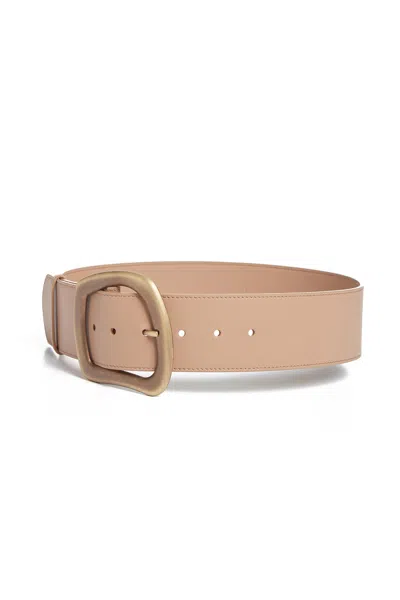 Gabriela Hearst Large Simone Belt In Nude Leather In Nude
