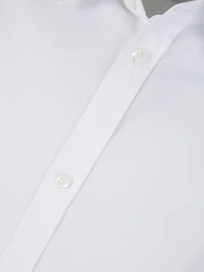 Shop Dsquared2 Cotton Poplin Shirt In White