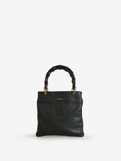 Shop Jil Sander Small Tote Bag In Black