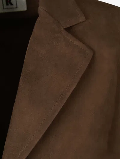 Shop Kired Leather Jacket In Black